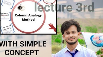 Column analogy method with eccentric loading