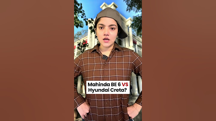 Mahindra BE 6E vs CRETA Petrol