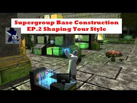 City of Heroes Supergroup Base | Ep 2 Style - YouTube