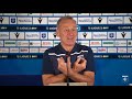 La conférence de presse de Jean-Marc Furlan avant AJA-Chambly