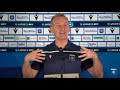 La conférence de presse de Jean-Marc Furlan avant AJA-Chambly