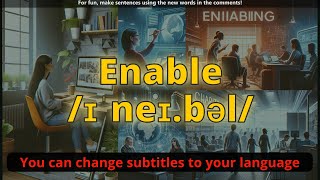 Enable meaning with 5 examples Information