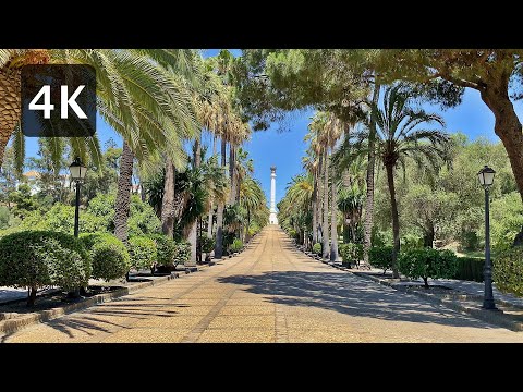 4K UHD | La Rábida 🇪🇸 (Palos de la Frontera, Andalusia, Spain) 🏝 Walking virtual tour SUMMER 202