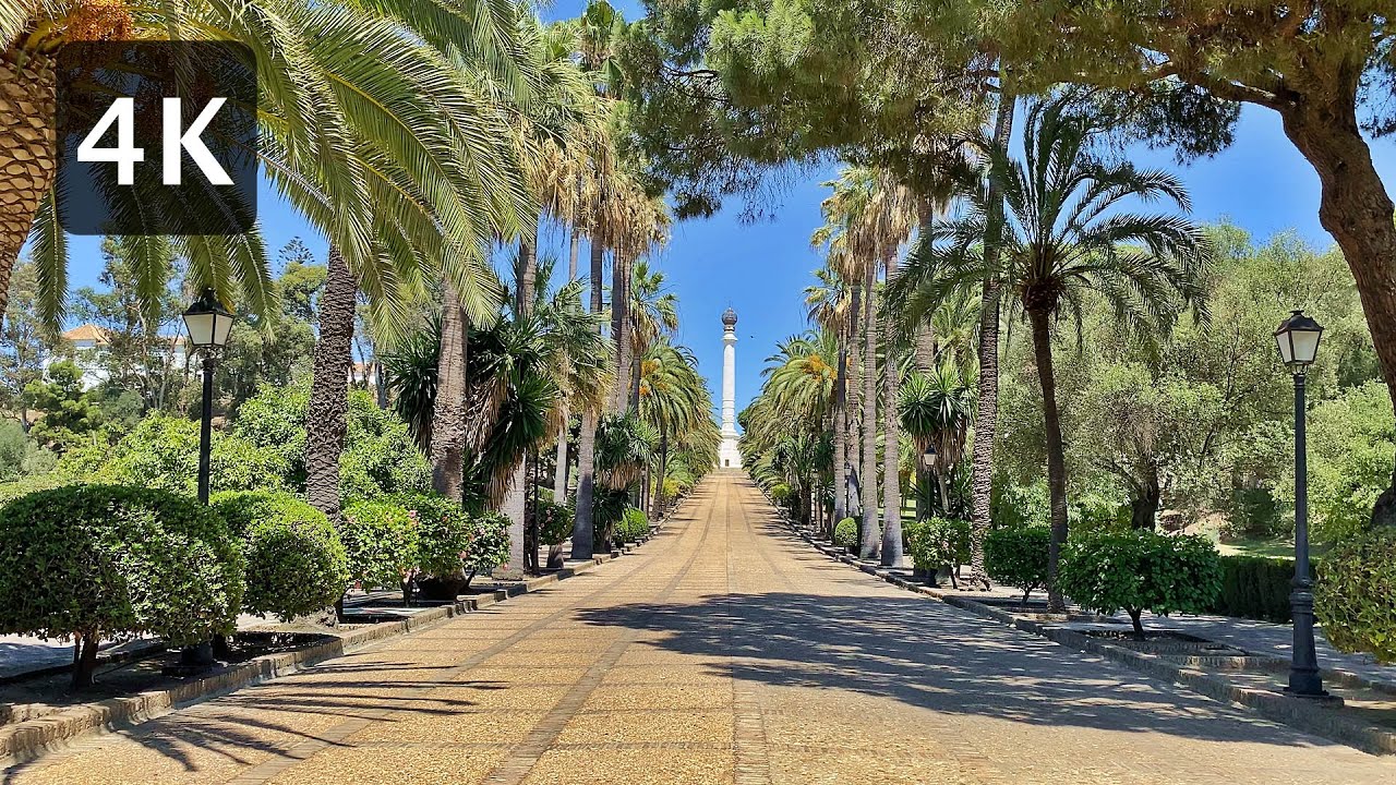 4K UHD | La Rábida 🇪🇸 (Palos de la Frontera, Andalusia, Spain) 🏝 Walking virtual tour SUMMER 202