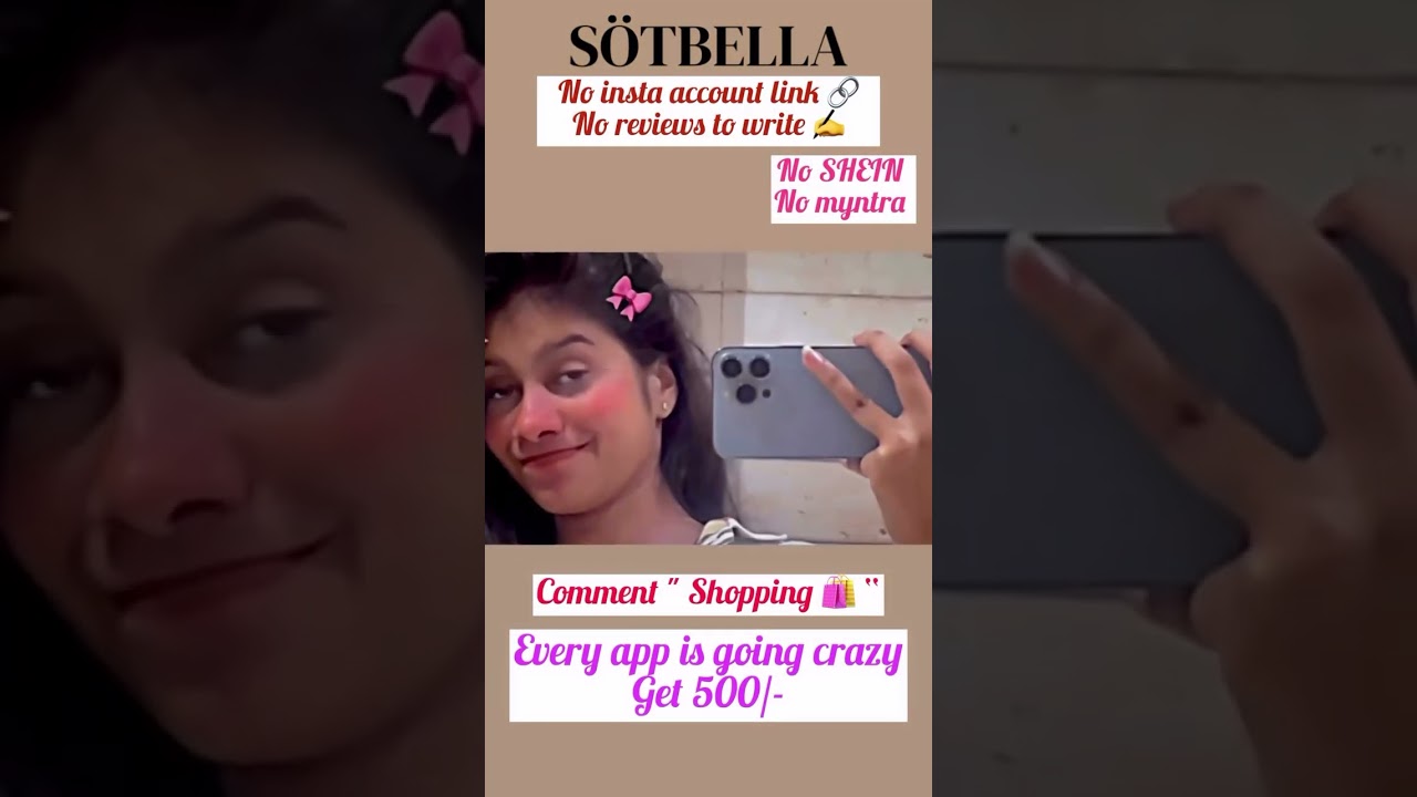 “Best Shopping App 🔥 No SHEIN, No Myntra |