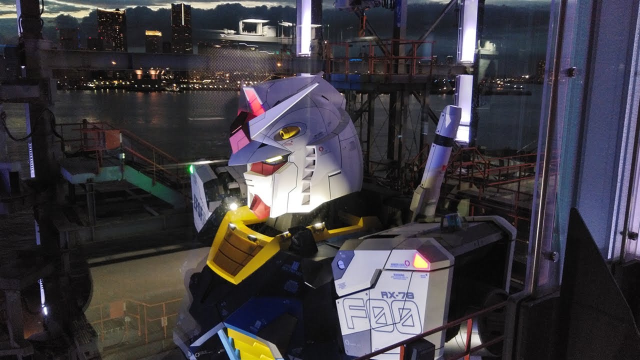横浜 動く実物大ガンダム RX-78 F00【2023年4月30日】LA900S ダイハツ タフト・Gターボ