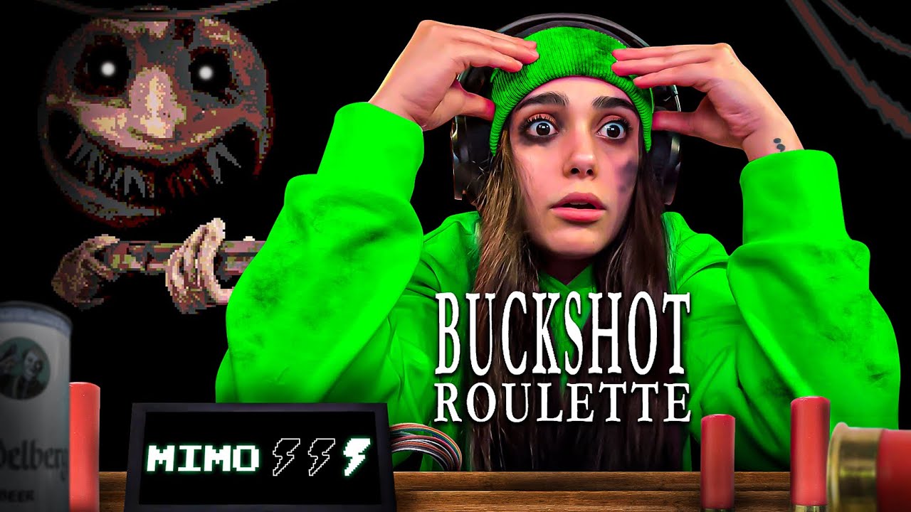 BUCKSHOT ROULETTE IS SUCH AN INTENSE INDIE GAME!! (Funny Moments & Fails)
