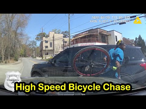 Police High Speed Bicycle Chase