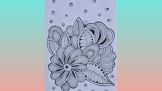 #pattern 12 zentangleart stepbystep for beginners #doodle#zen#zentangle#mandala#tangle#zentangleart