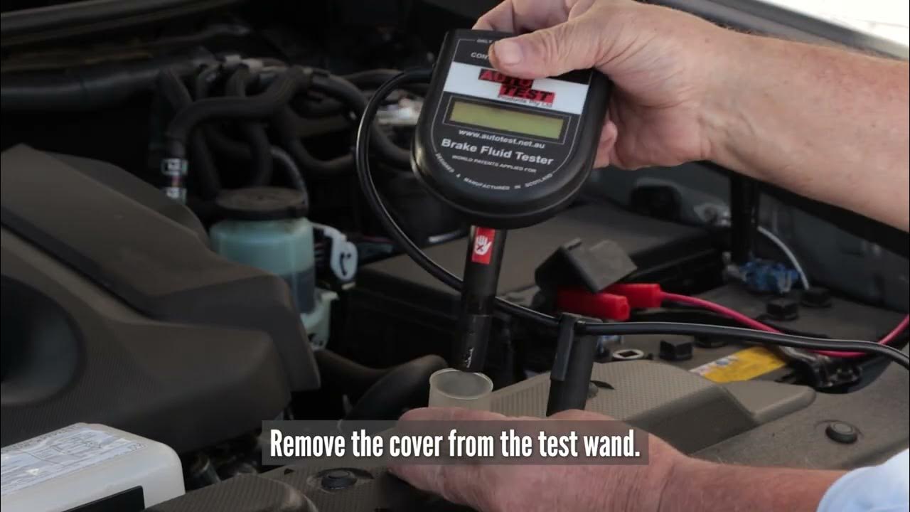 AutoStop Brake Fluid Tester Product Demonstration Video YouTube