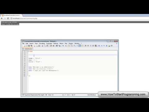 PHP Tutorial 6   Comments PHP For Beginners