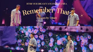 240407 BTOB 'OUR DREAM' FANCON IN MANILA: Finale: Remember That Fancam