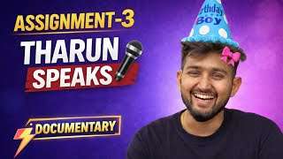 DOCUMENTARY || ASSIGNMENT 3 || NOT JUST A VIDEO EDITING COHORT 12 ||  @TharunSpeaks