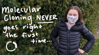 Molecular cloning never goes right the first time... | Week in the Life of a PhD Student