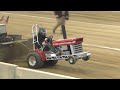 2 Classes of Wild High Revving Open Motorcycle Garden Tractors In Action At Keystone Natls