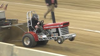 2 Classes of Wild High Revving Open Motorcycle Garden Tractors In Action At Keystone Natls