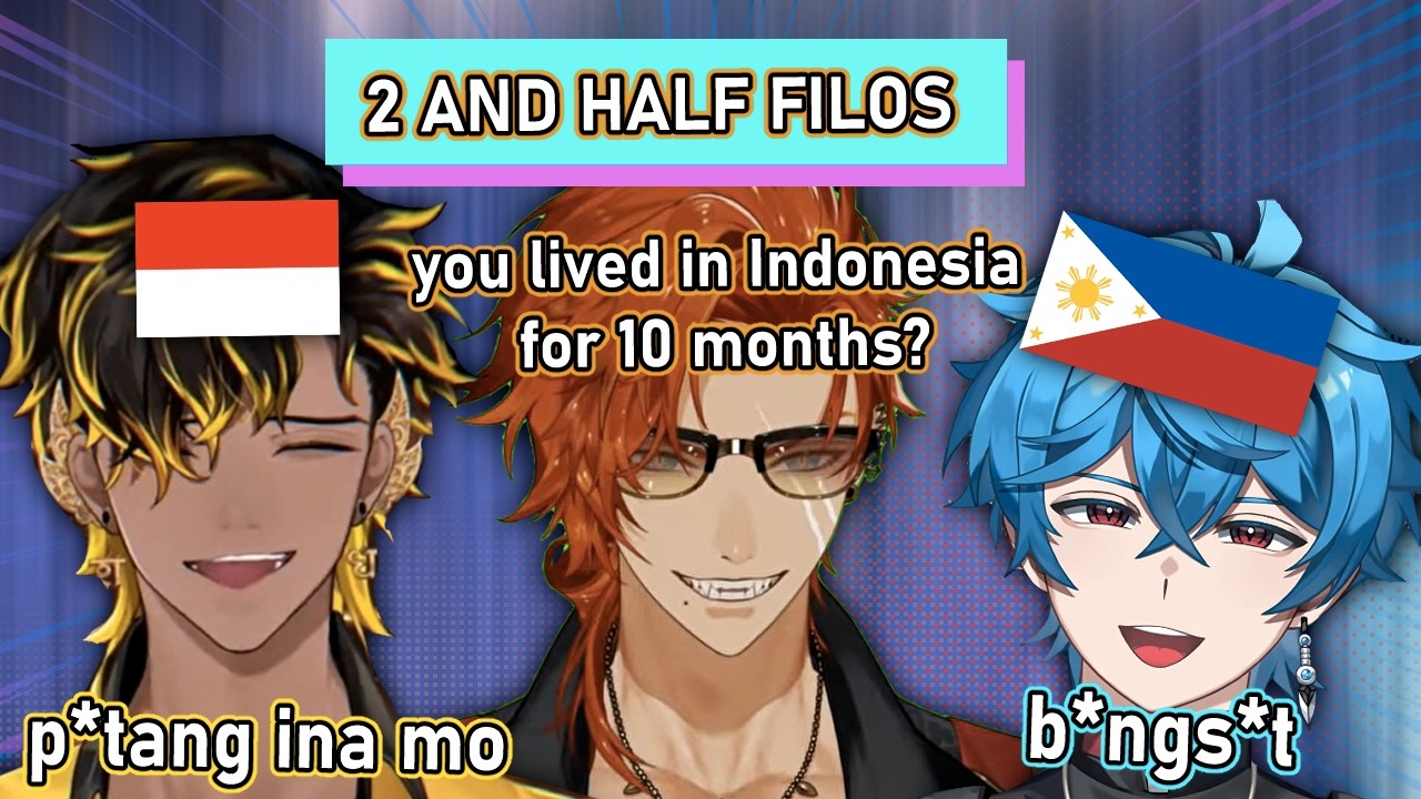 Ryzard, Dubby and Sadewa's cultural exchange of swear words is so funny