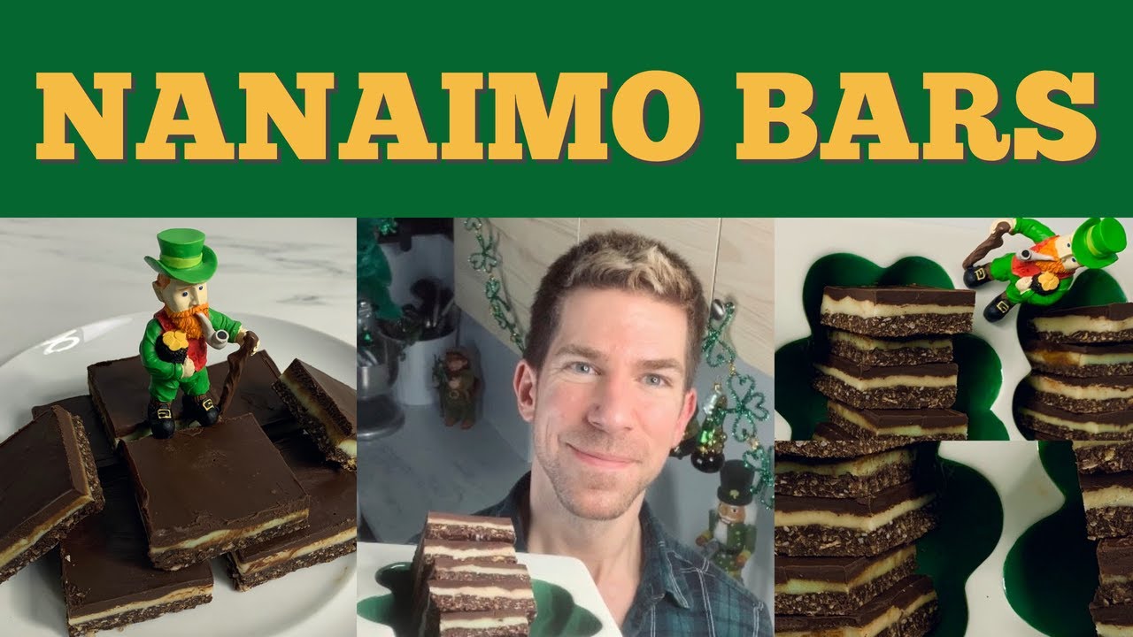 Nanaimo Bars | Vanilla and Mint | Step by Step Instructions | Classic Canadian Dessert | NO BAKE!