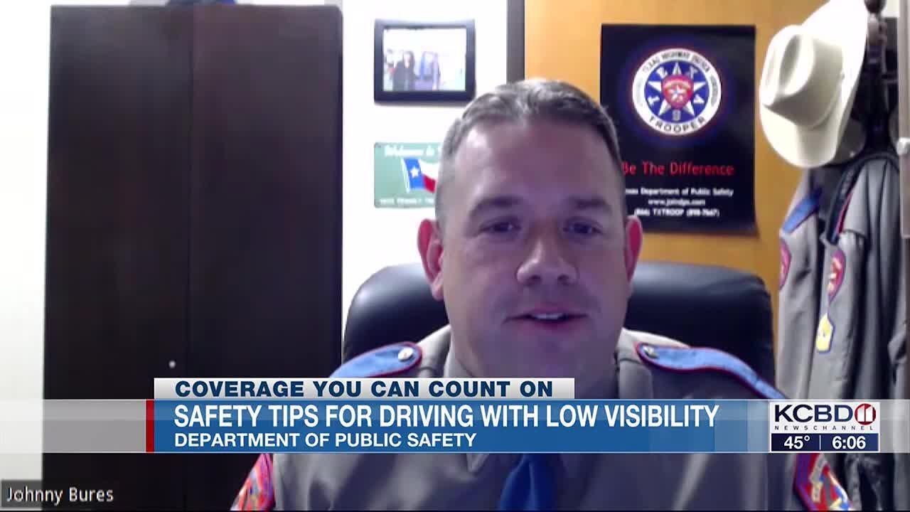 Safety tips for driving with low visibility