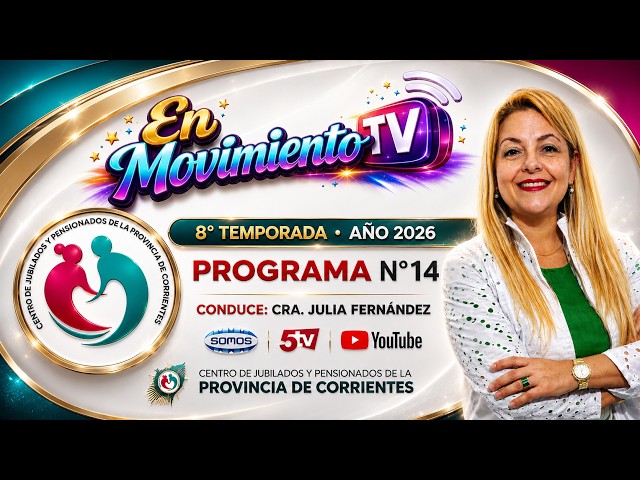 🎬 Programa 14 – Año 2026 | 8° Temporada de En Movimiento TV