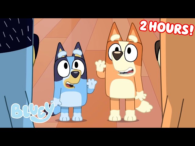 Bluey Seasons 1, 2, and 3 FULL EPISODES 💙 | Unicorse, Mini Bluey, Pass the Parcel, and More! | Bluey class=