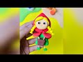 Hi, this is Little Red Riding Hood ❤️ #clay #playdoughfun