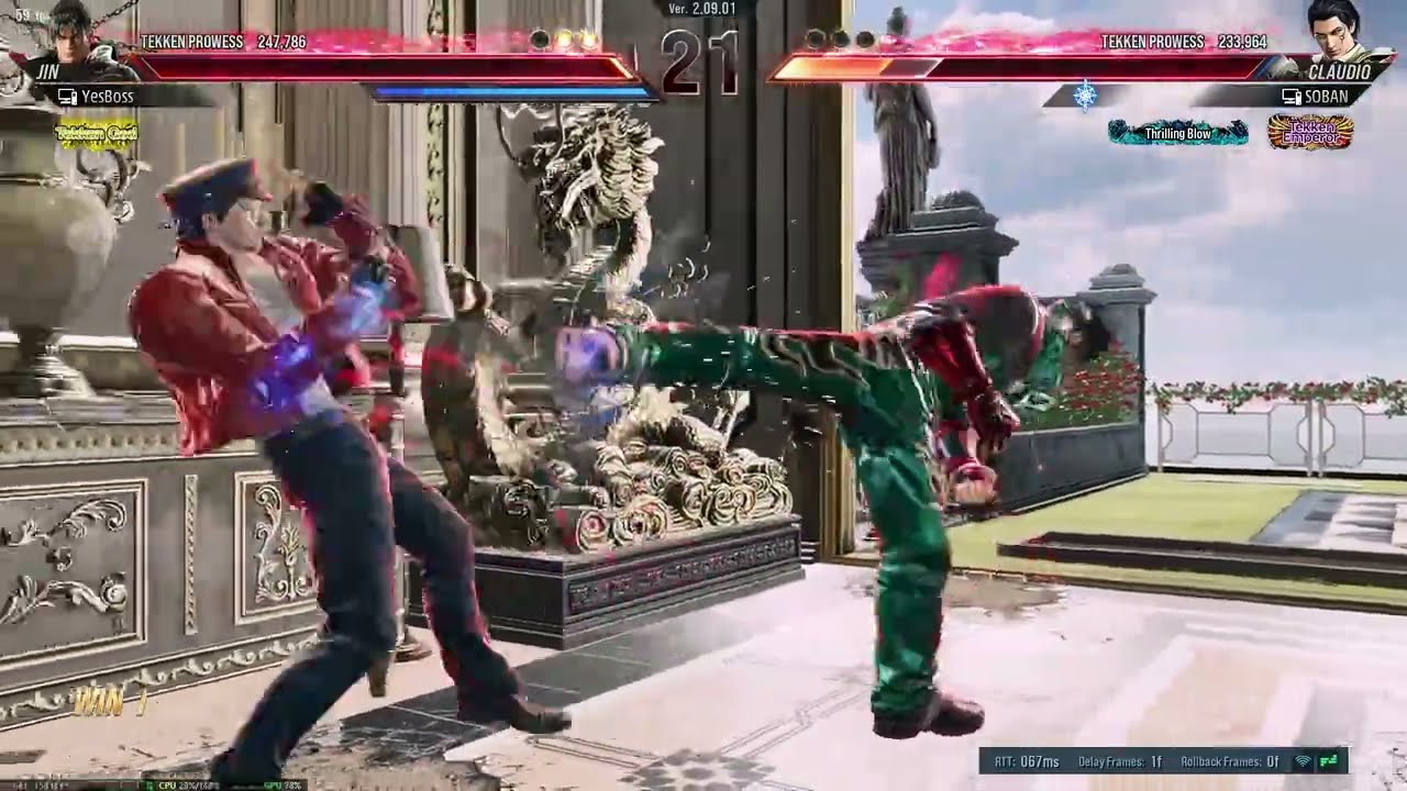 JIN vs CLAUDIO | Tekken 8 Rank Season 2