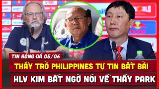 🔴 Tin Bóng Đá 5/6 | Họp báo Việt Nam v Philippines, đối thủ tự tin bắt bài, HLV Kim nhắc  thầy Park