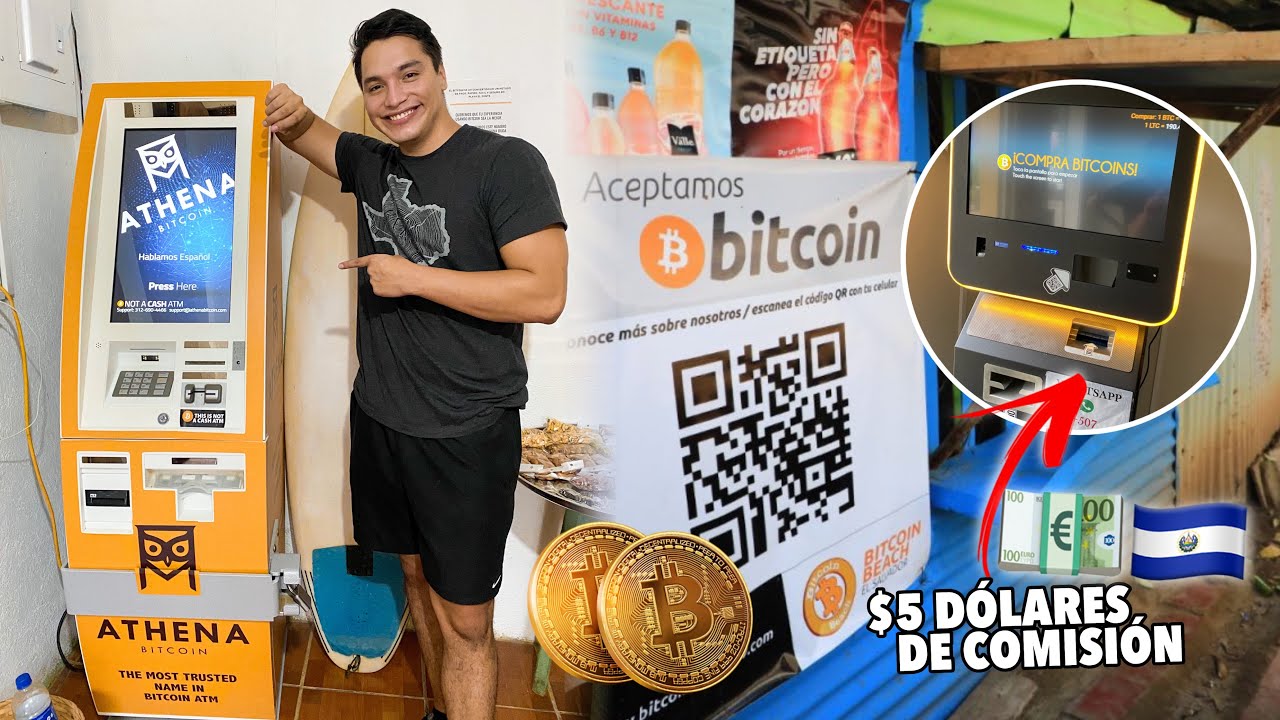 ¿COMO FUNCIONAN LOS CAJEROS DE BITCOINS EN EL SALVADOR? 🤔🇸🇻