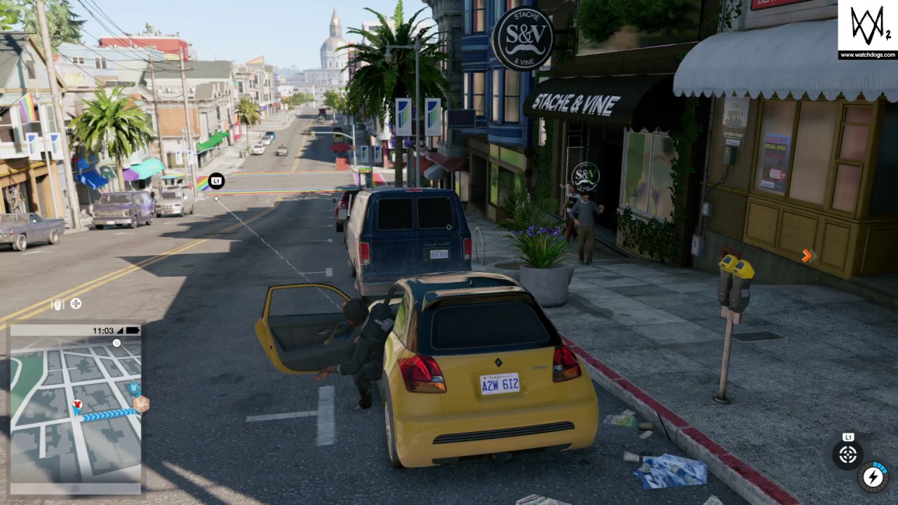 WATCH_DOGS® 2 Disappearing car bug YouTube