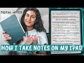 HOW I TAKE NOTES ON MY IPAD PRO (Goodnotes + PowerPoint)