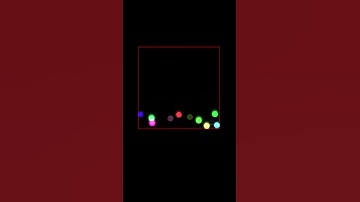 ball Bounce Animation | Physics Ball Velocity | #python #ball #trending #youtube #shorts #ytshorts