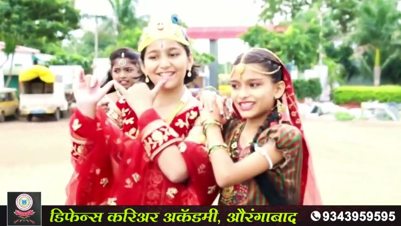 Celebrated Krishna Janmashtami at Defence Career Academy School And Junior College 