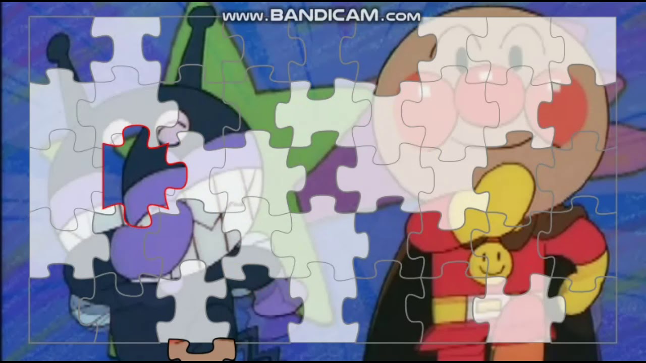 アンパンマン パズル あそび animation Anpanman Toy Puzzle 150 - YouTube