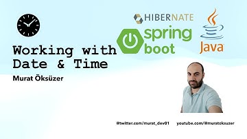 Working With Date & Time in Spring Boot PostgreSQL Hibernate Application