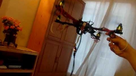 Mikrokopter quadrotor labview firmware interface hand test