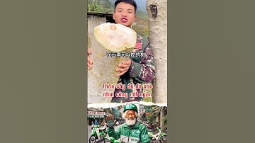 Thân cây đu đủ xào nhìn cũng rất là ngon #vuinhon #haihuoc #giaitri