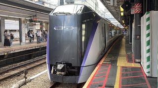 特急あずさ13号E353系 車窓 新宿→岡谷/ 中央本線 新宿1000発