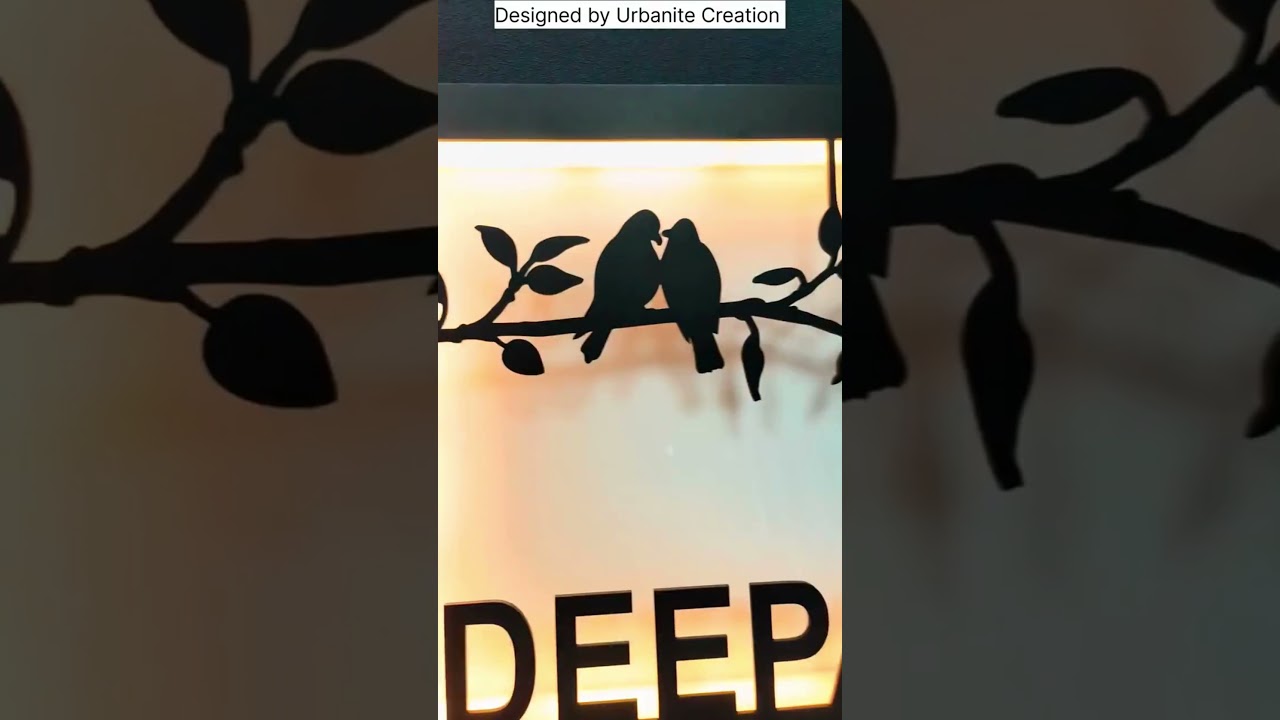 Designer Home Name Plates At Budget Price || Personalized Name Plates || Custom LED Neon Light Signs