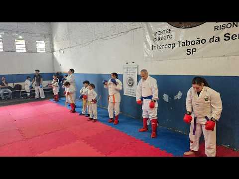 Treino karate sabado correção campeonato