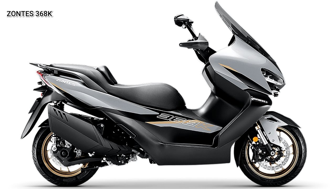 2026 New 368cc Scooter: Zontes 368K Review Walkaround - YouTube