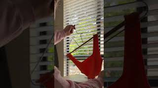 A quick project inventing new hangers #easyprojects #diyhomedecor #hangers #closetorganization