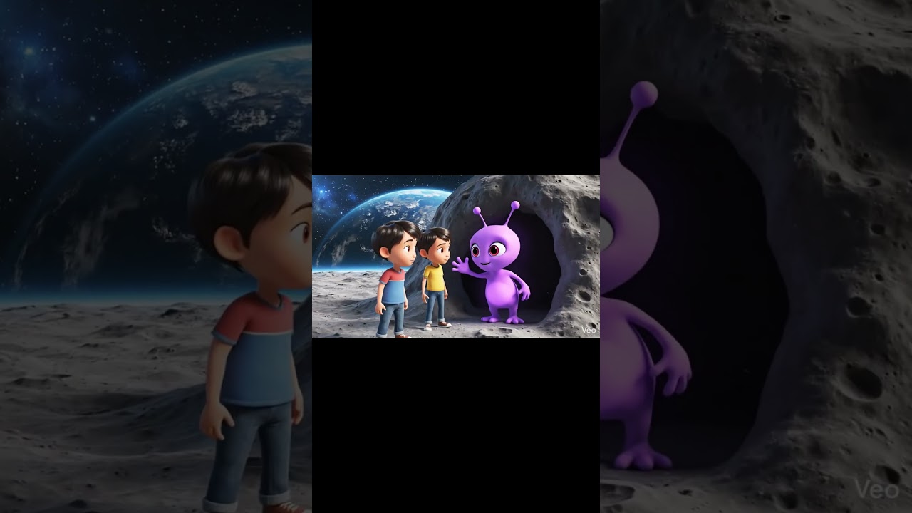 Kids Jump on the Moon! 🌕👾 Alien Space Adventure 