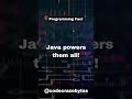 Java's Global Dominion #Java #TechGiant #shorts
