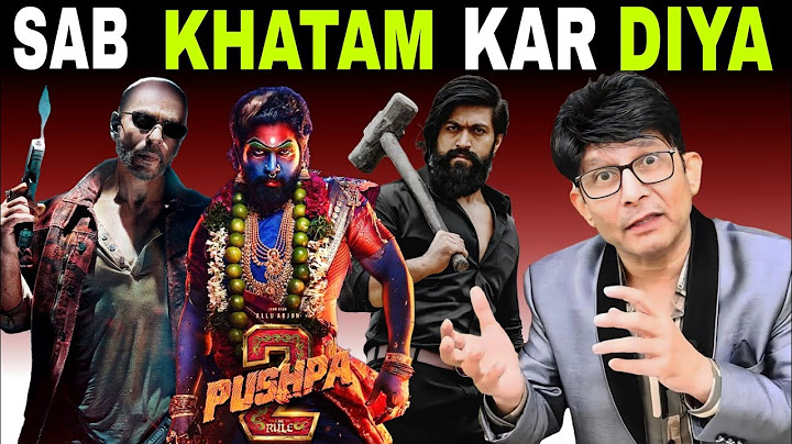 Pushpa 2 Movie REVIEW | KRK | #krkreview#Pushpa2 #Pushpa2Review #Pushpa2Movie #AlluArjun #krk