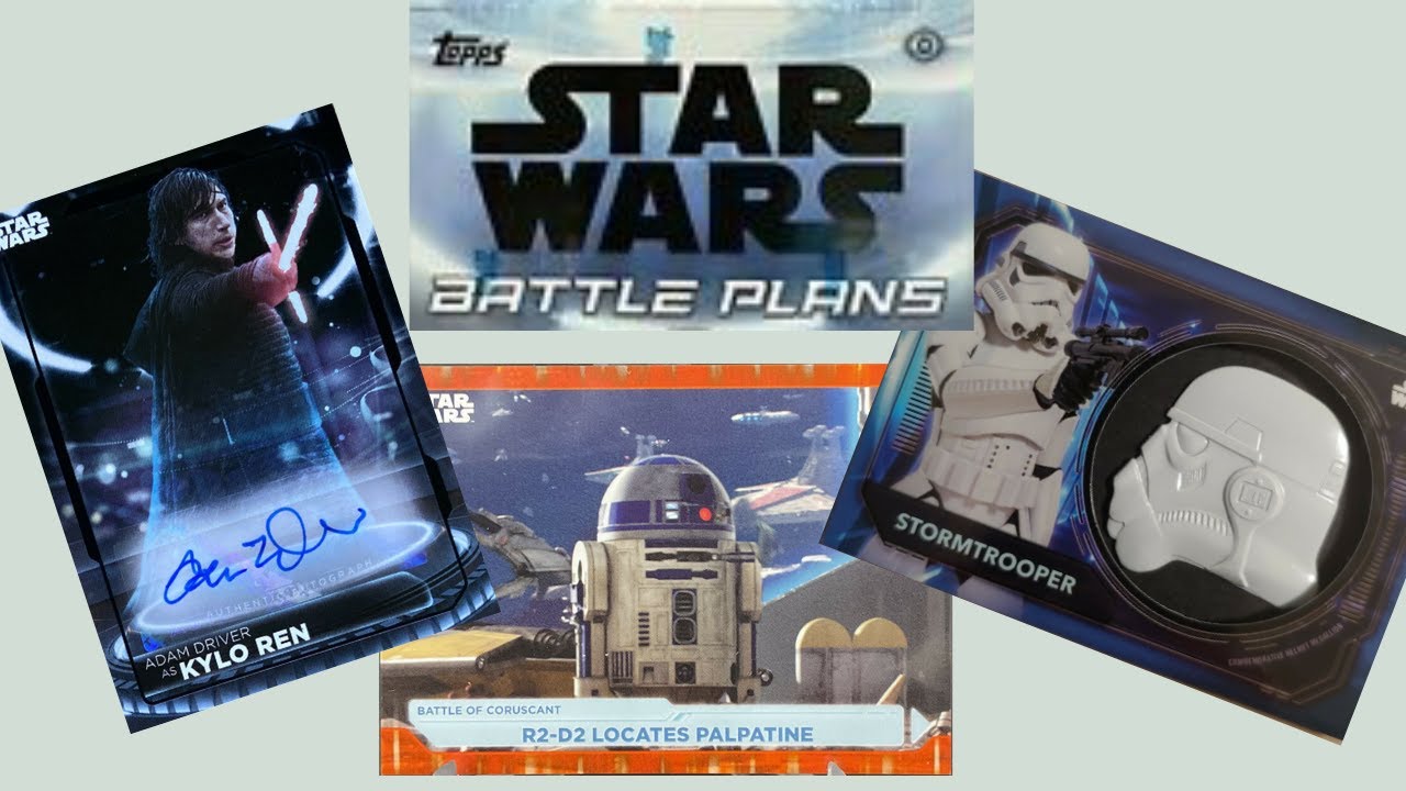 A LOOK AT A COMPLETE SET OF TOPPS STAR WARS BATTLE PLANS CARDS