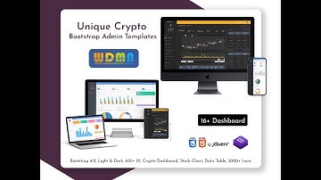 Embark on Crypto Management Journey with Unique Crypto Admin Dashboard UI kit.