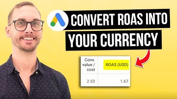 How to Convert ROAS Into Your Currency in Google Ads (1 Custom Column Setup)