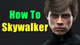 Star Wars Battlefront: How to Not Suck - Luke Skywalker | Hero Review & Guide