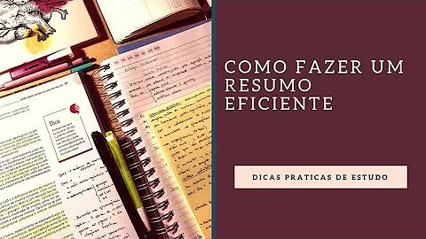 Como fazer resumos de Medicina?